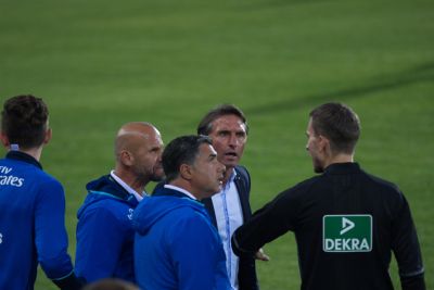 Stadion-Neubau Zwickau Erstes Spiel