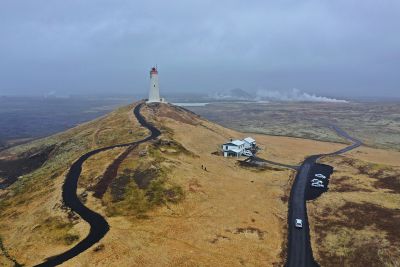 Leuchtturm von Reykjanes (Reykjanesviti)