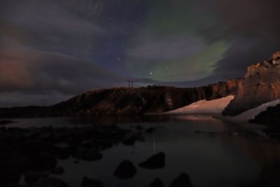 Unser erstes richtig sichtbares Polarlicht