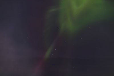 Unser erstes richtig sichtbares Polarlicht