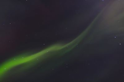 Unser erstes richtig sichtbares Polarlicht