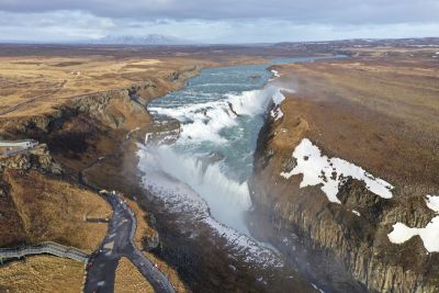 Gulfoss Wasserfall