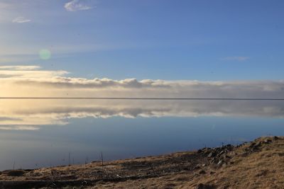 Der Atlantik ist sehr ungewöhnlich ruhig